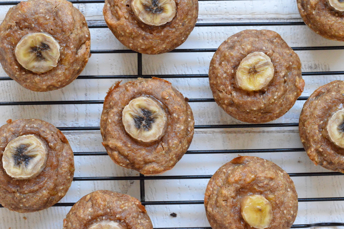 Banana and Chia muffins (Vegan / Egg-Free )