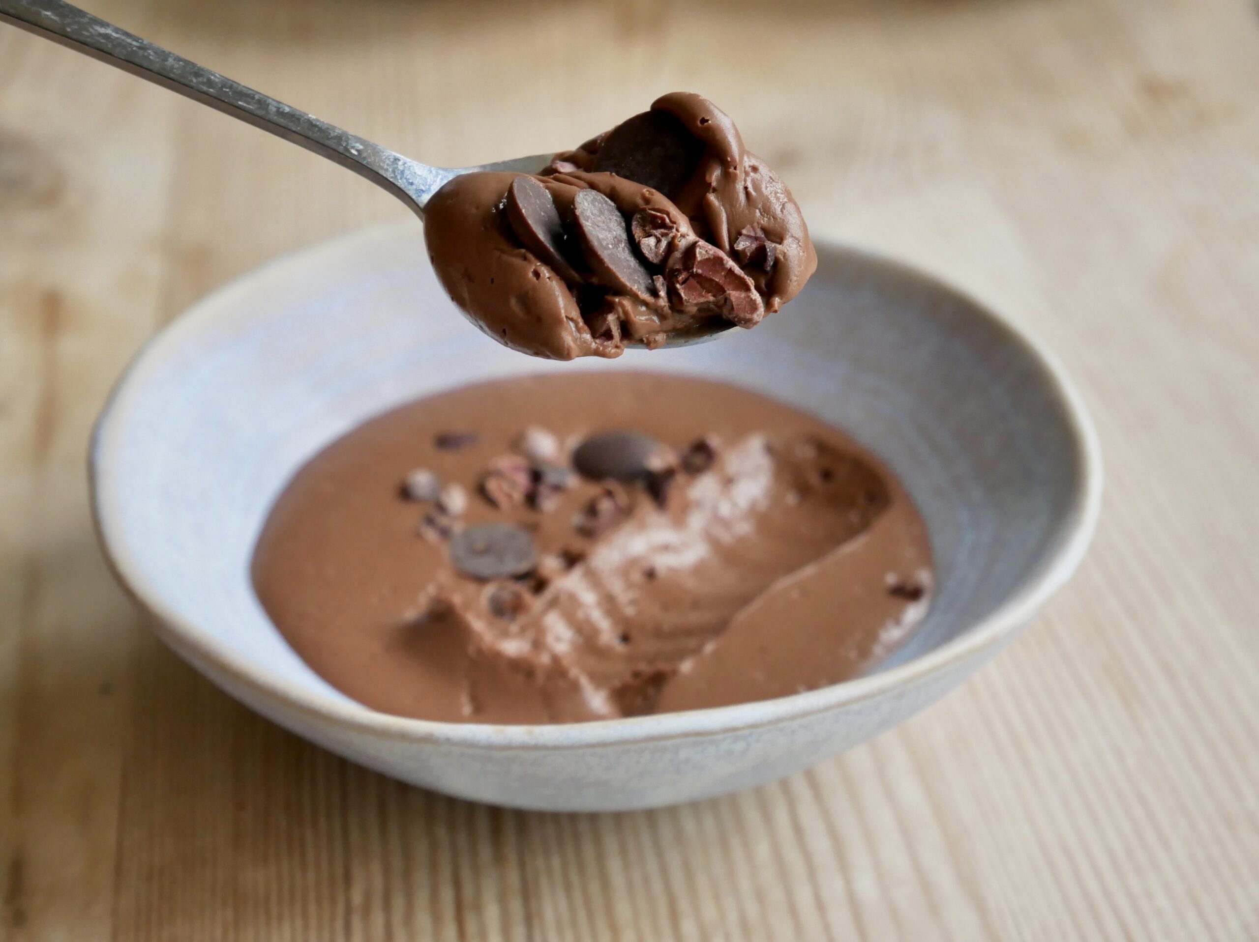 2 ingredient chocolate mousse